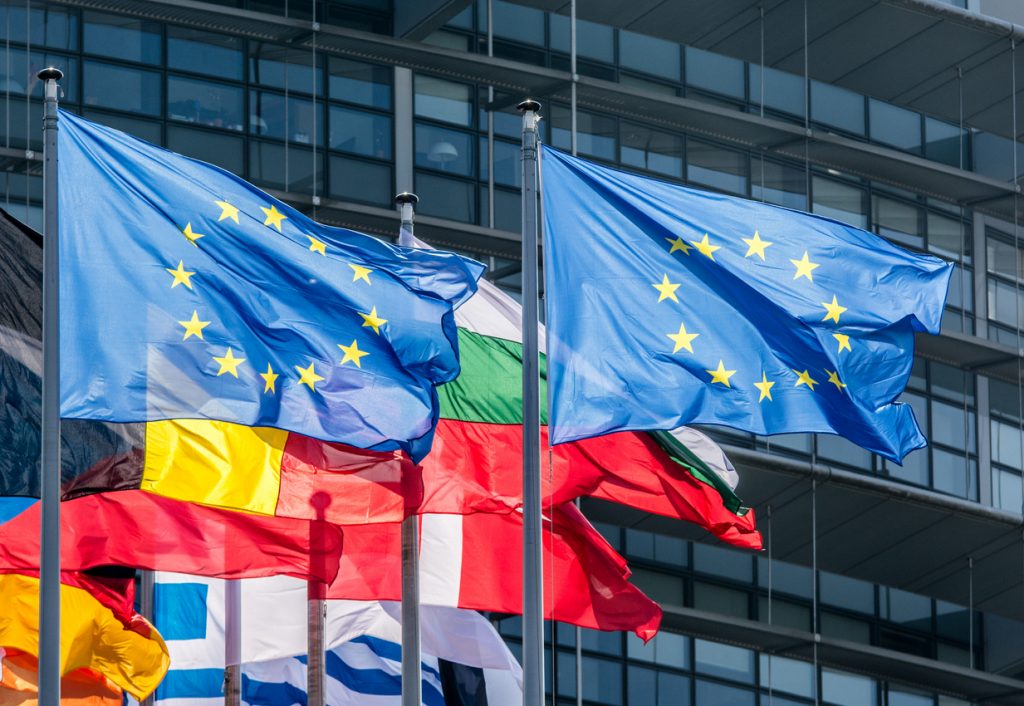 Flags of the EU