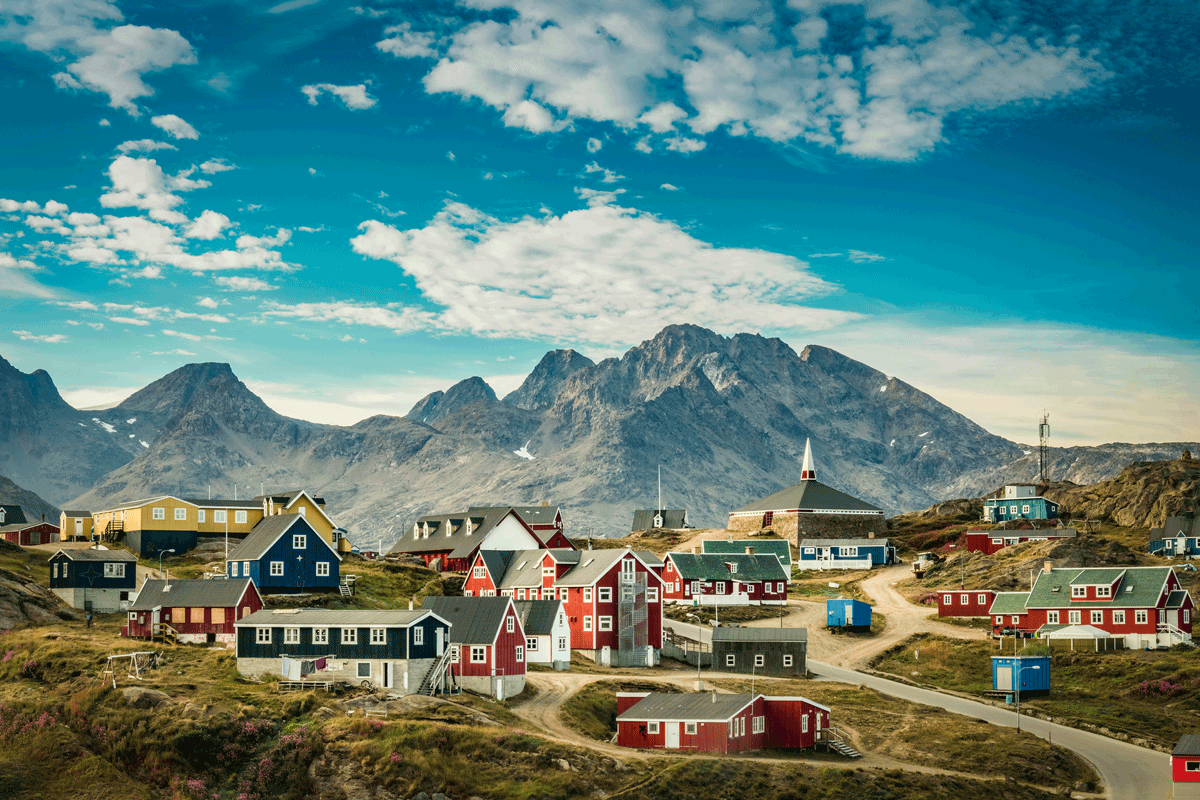 Village in Greenland Village in Greenland