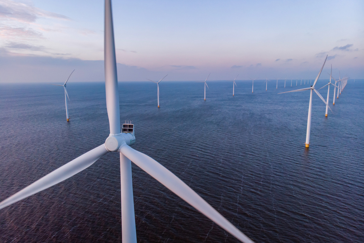 Offshore windmill Offshore windmill
