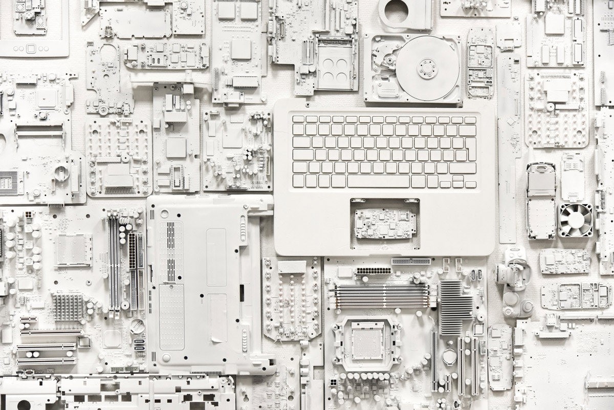 Discarded electronics Discarded electronics