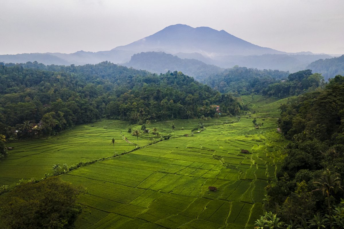 Panorama view in Indonesia Panorama view in Indonesia