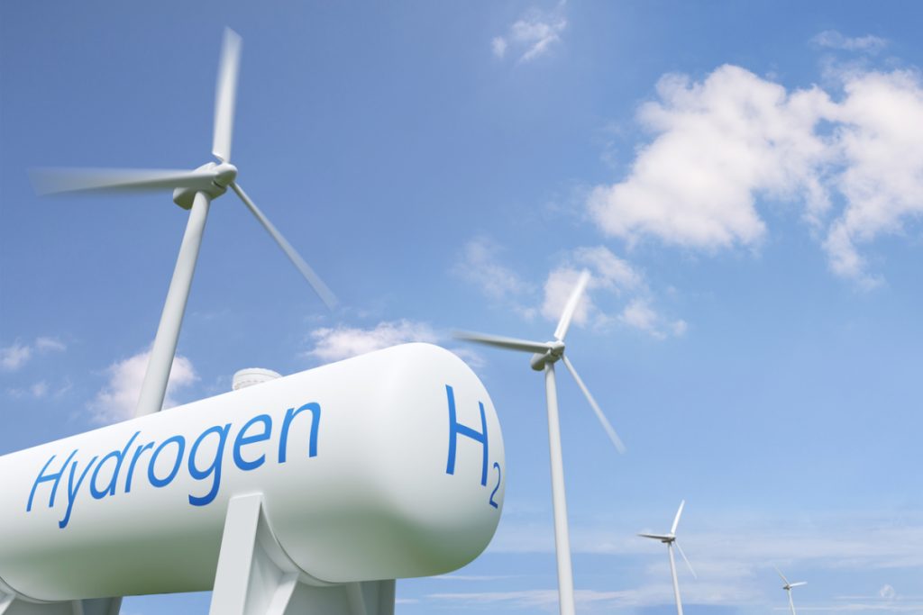 Hydrogen and wind power