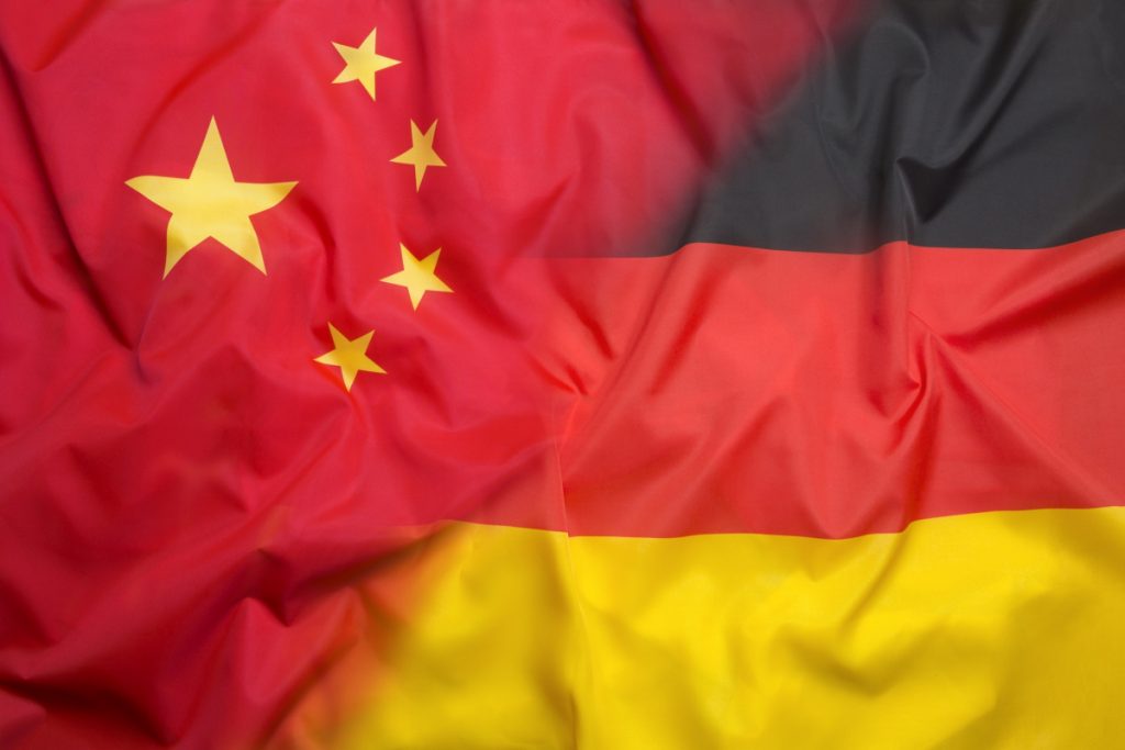 China-and-Germany-flags-blur-into-each-other
