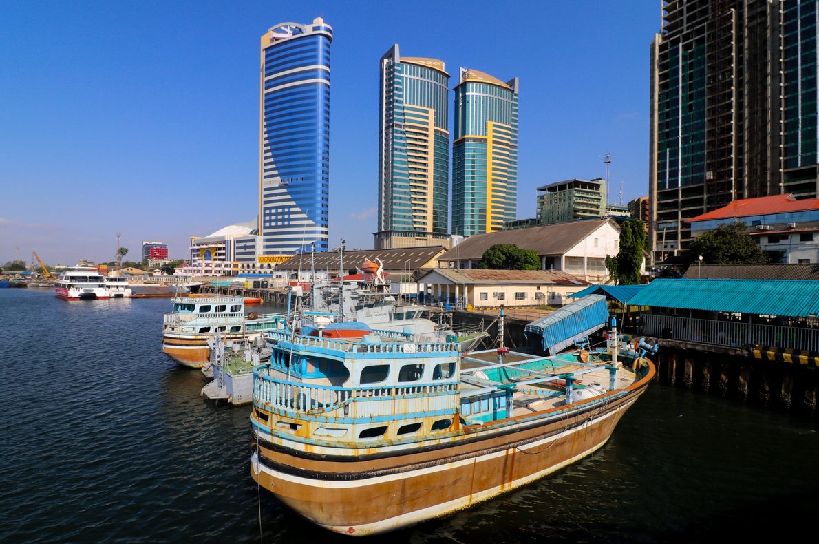Dar es Salaam port, Tanzania