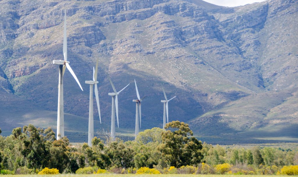 Wind Turbine in South Africa
