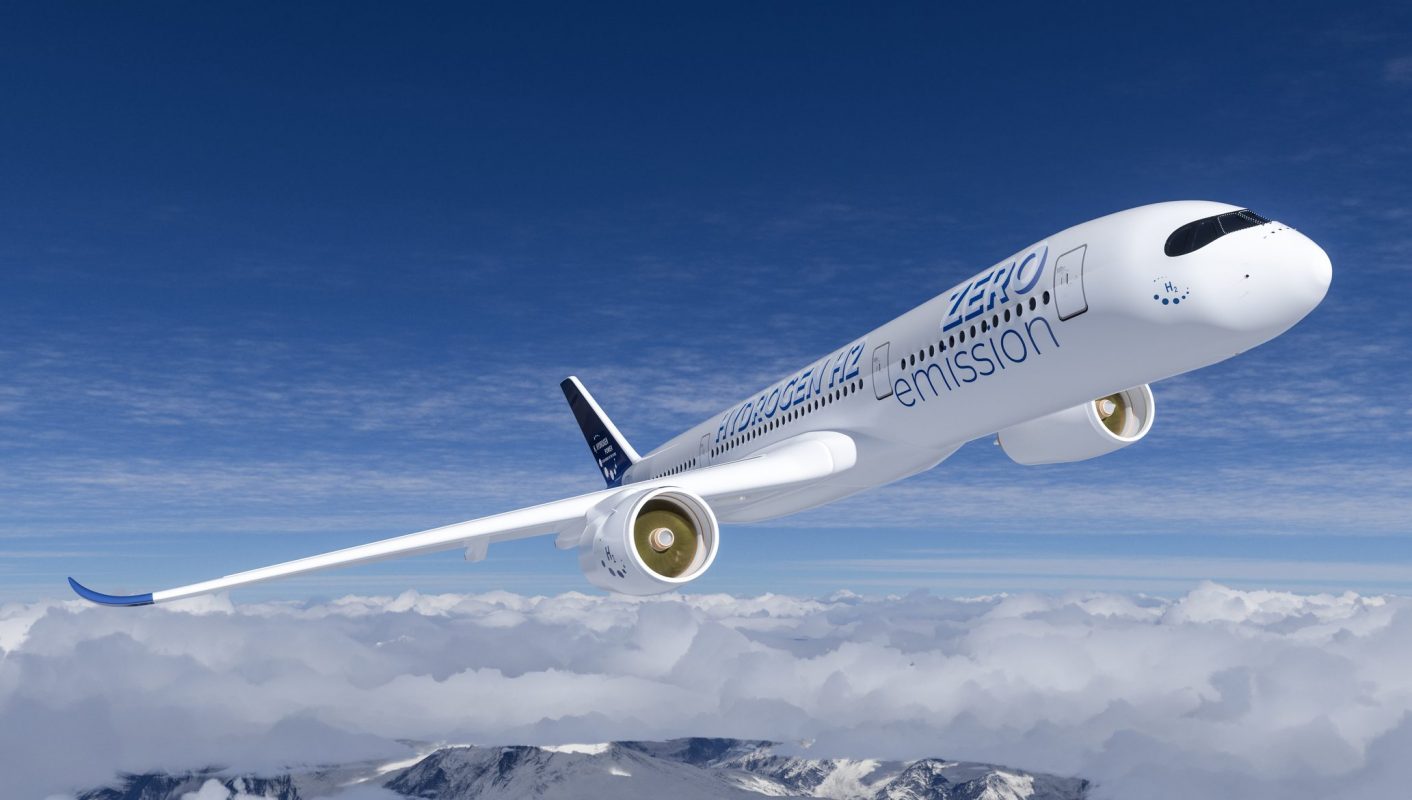 Zero emmission aviation Symbolic: Zero emmission aviation