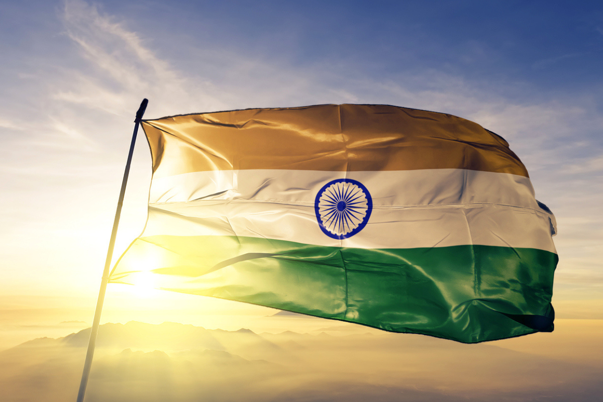 India Indien country flag flagge India Indien country flag flagge