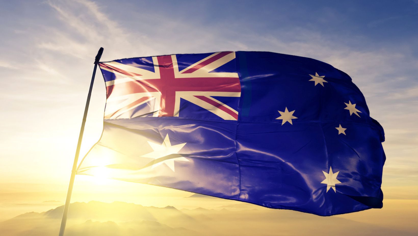 australia flag australia flag