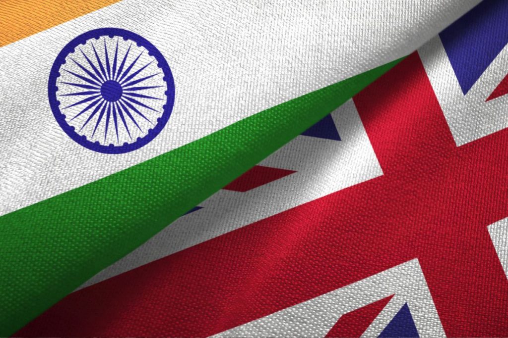 India UK Flags