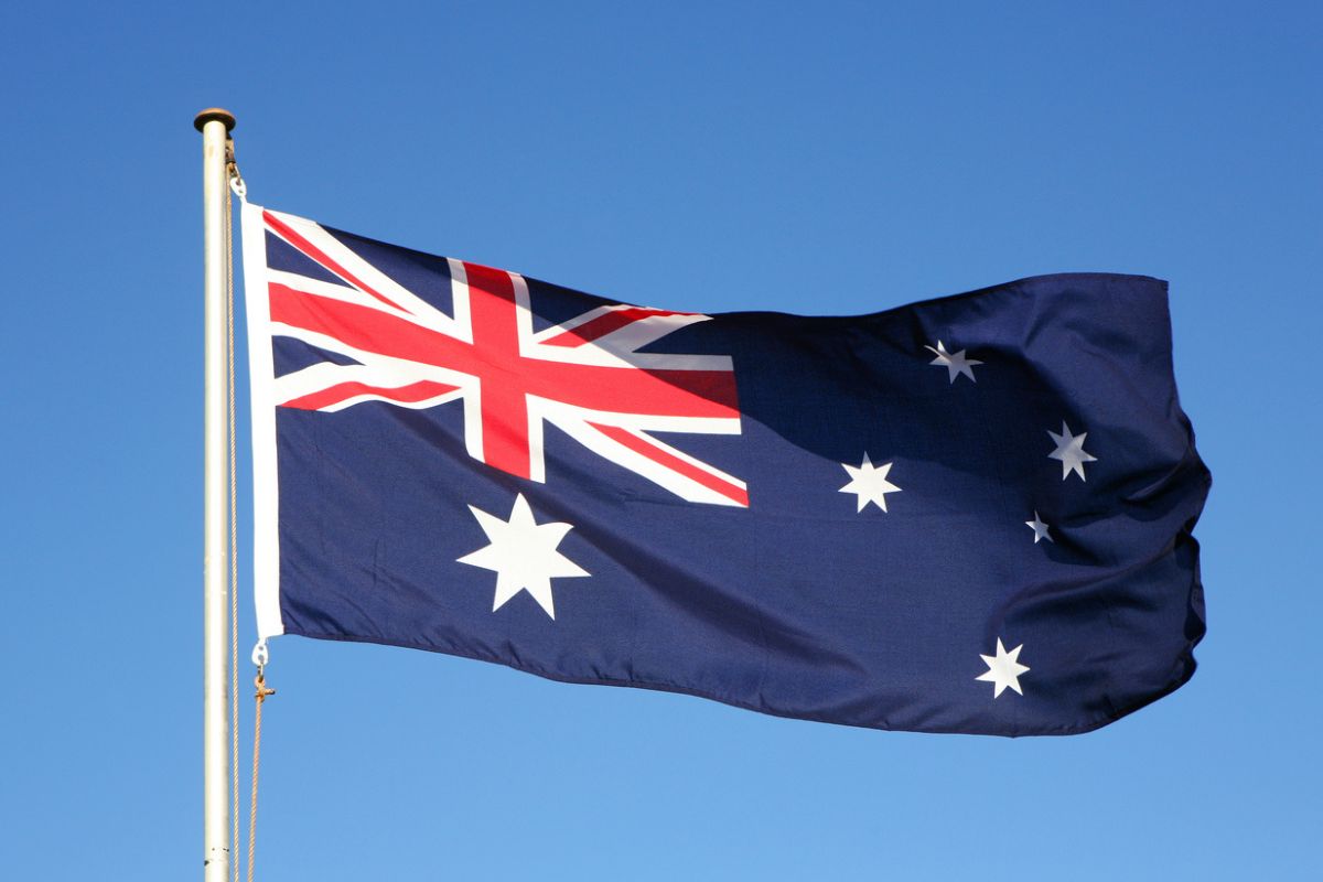 australia flag australia flag