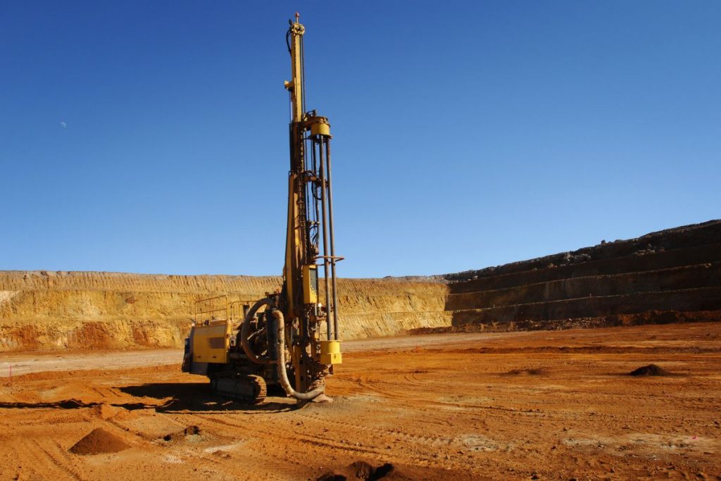 mine mining dig