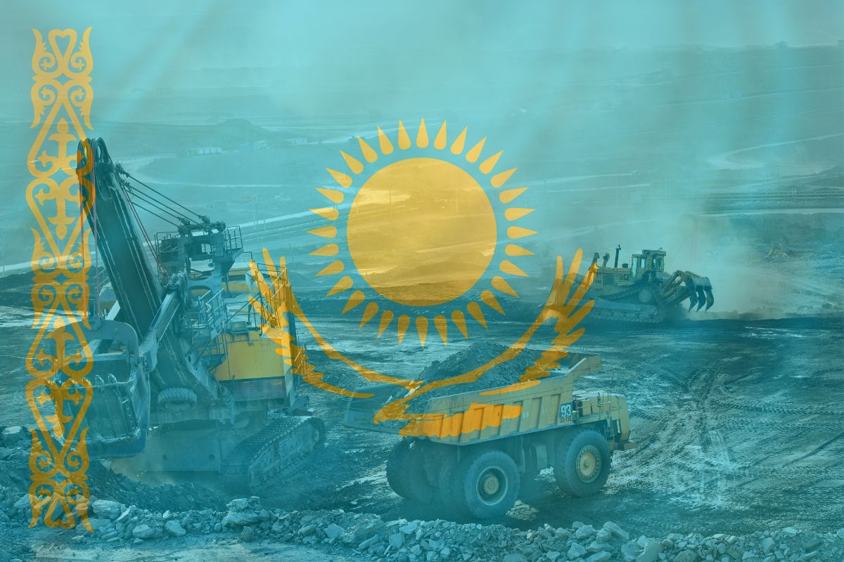 Kazakhstan flag