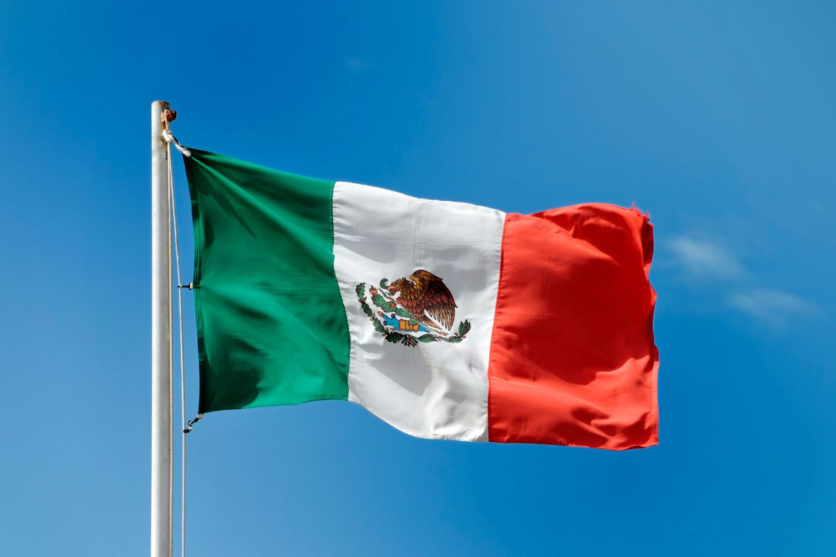 Mexico flag Mexico flag