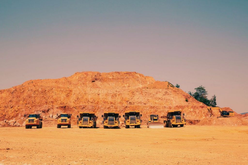 Mining trucks