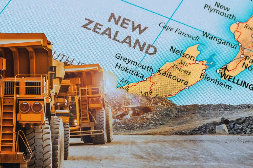 New Zealand mining minerals