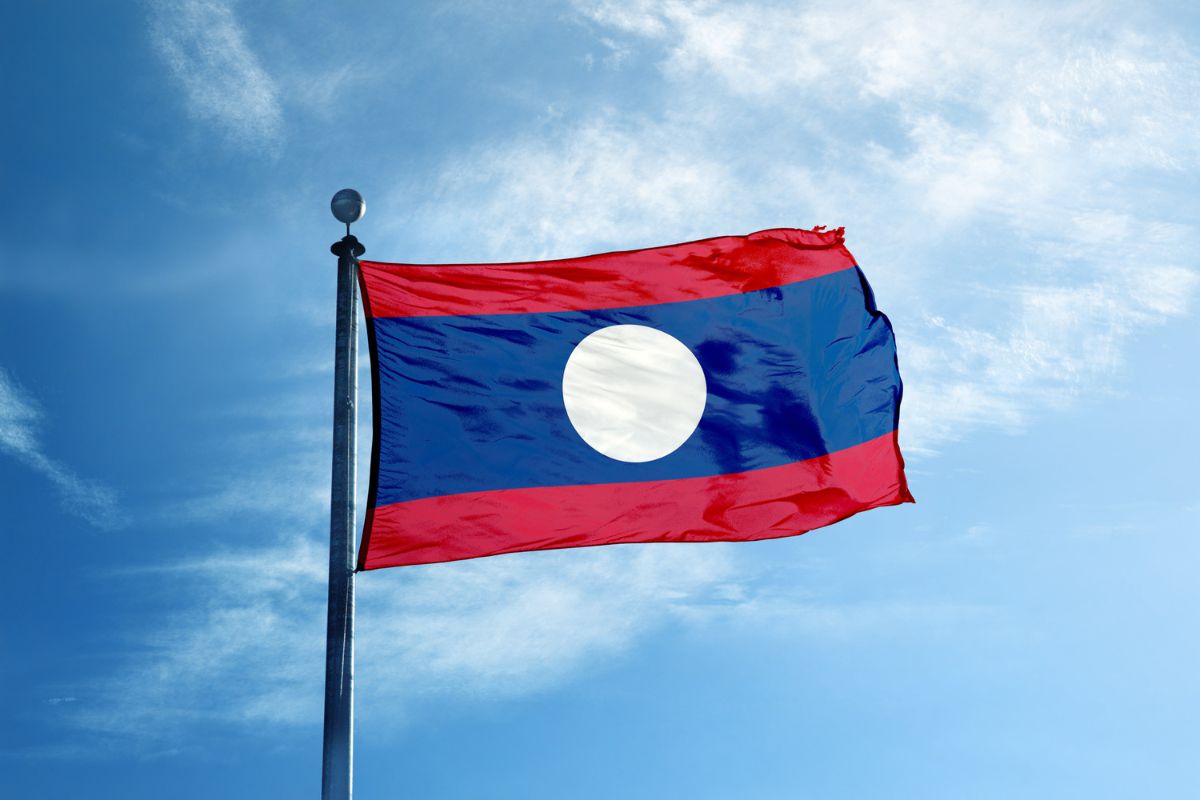 Flag of Laos Flag of Laos