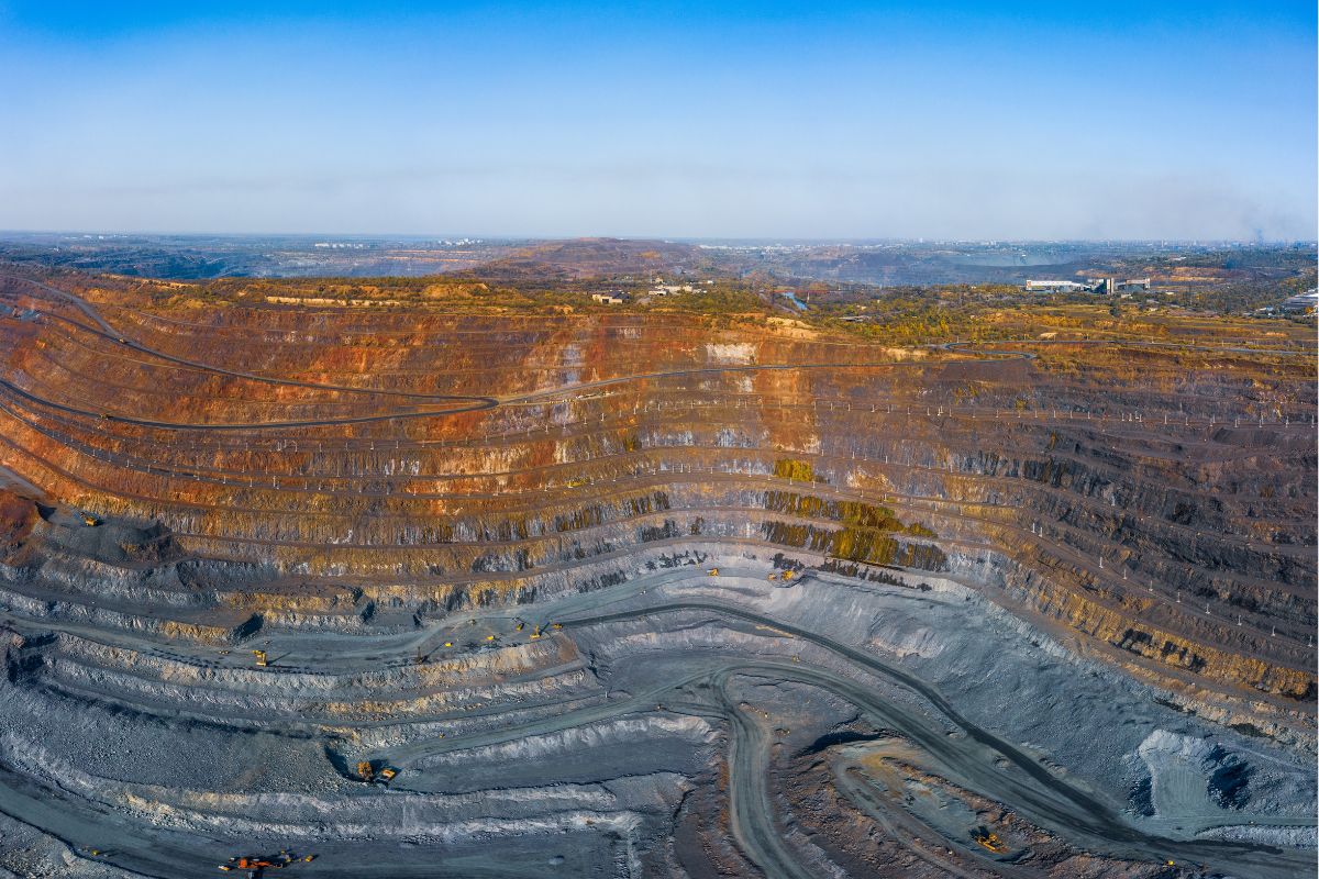 Mine in Ukraine Mine in Ukraine