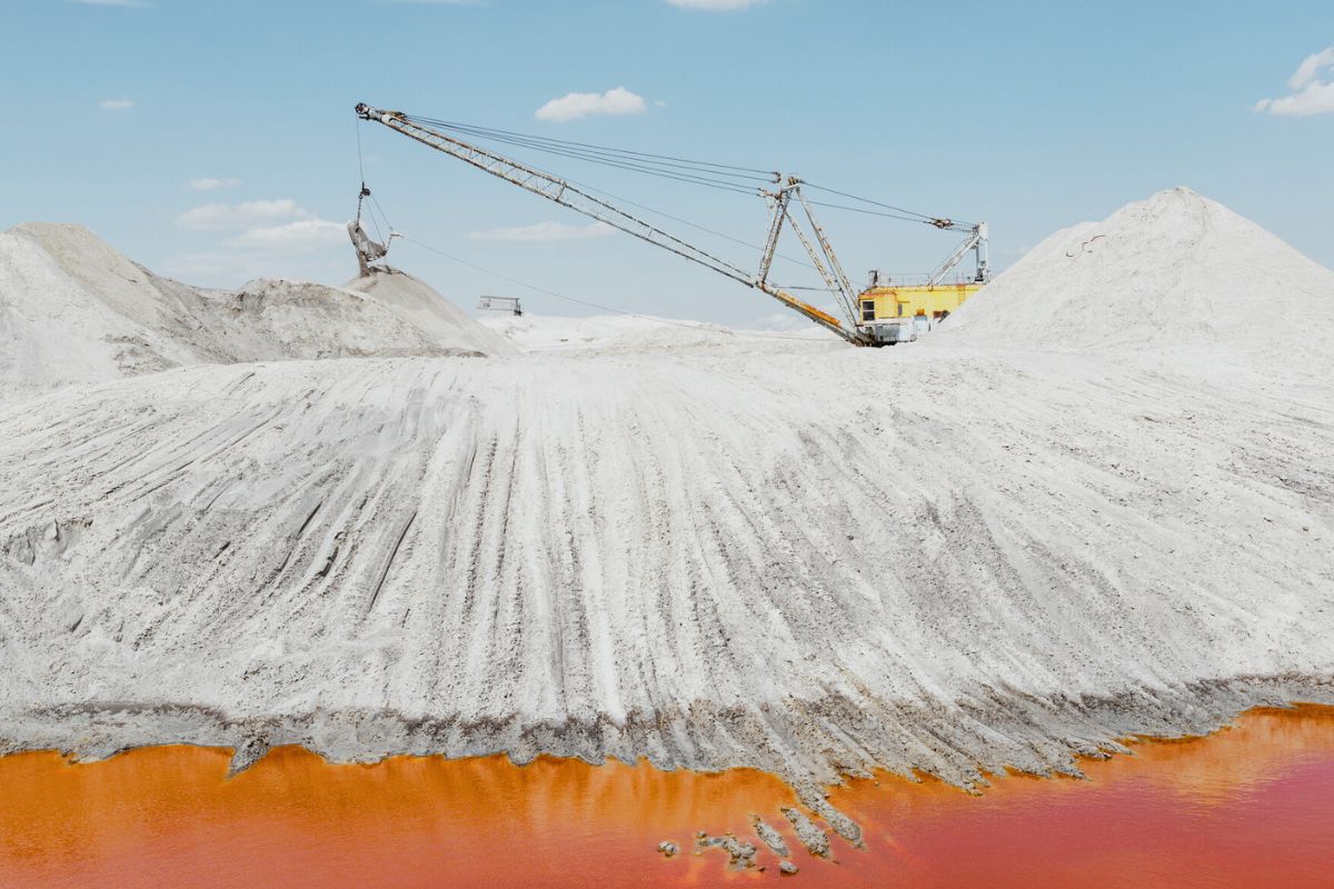 Ukraine Titanium Mining Quarry