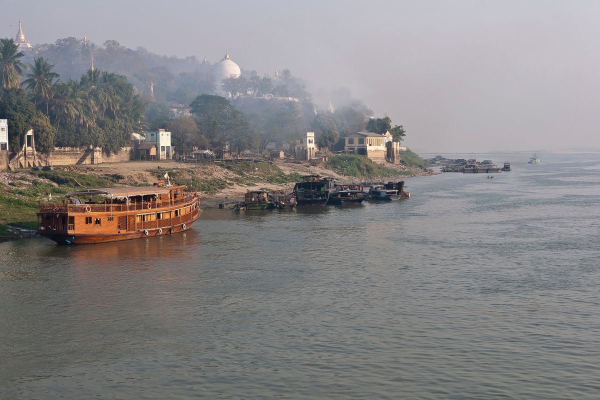 Irrawaddy river, Myanmar Irrawaddy river, Myanmar