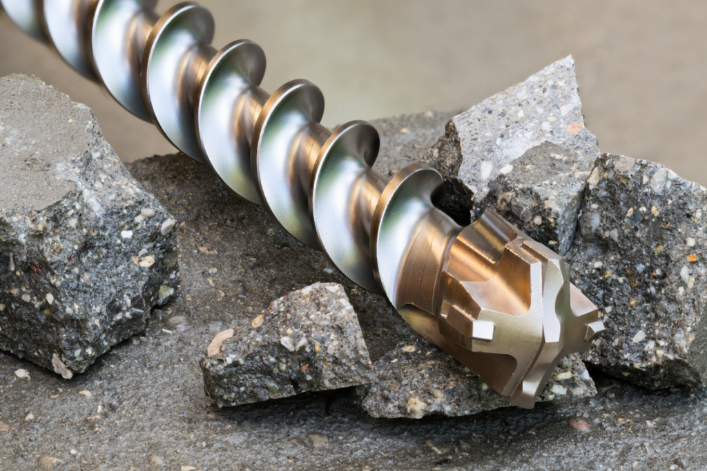 Tungsten carbide drill bit