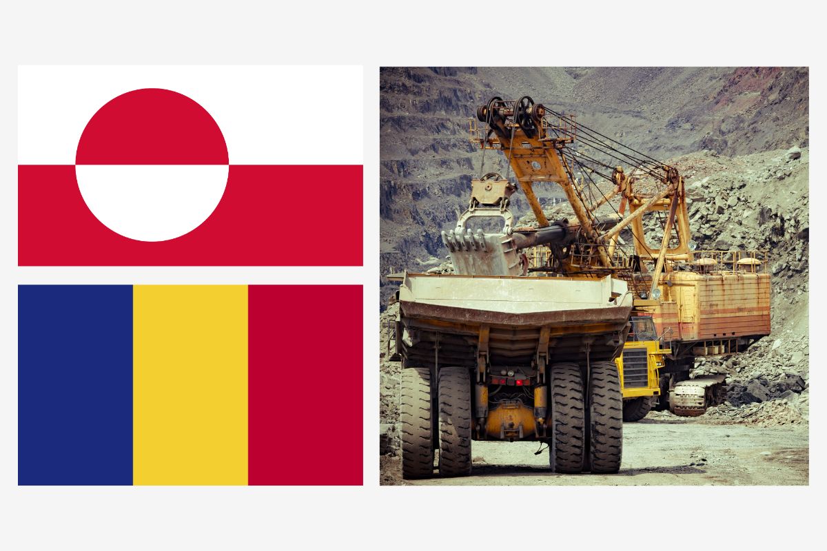 Stock image Romania and Greenland Stock image Romania and Greenland